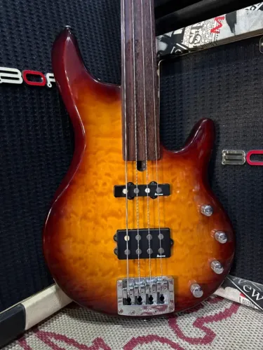 Baixo Fretless Ibanez Rdgr 4 Cordas Ativo Korea - Usado