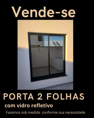 Porta 2 F vídeo refletivo 
