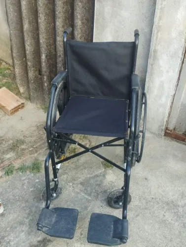 Cadeira de rodas de transporte CDS dobrável 