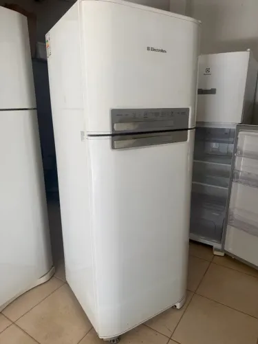 Geladeira Eletrolux Duplex Inox 450 litros 220v