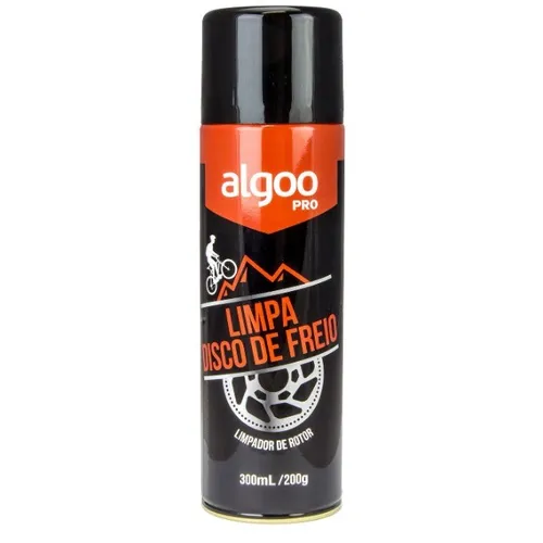 Limpa Disco de Freio Rotor Algoo Pro 300ml para Bikes Motos 4433