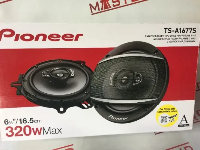 embalagem pioneer ts-a1677S completa com moldura fiaçao parafuso e isopor ( so embalag