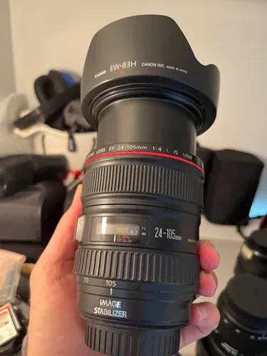 Lente Canon F4 24-105mm