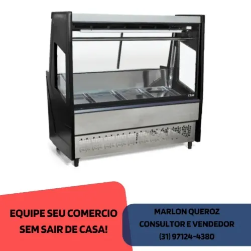 Balcão de Açougue 1,5M Luxo Polar