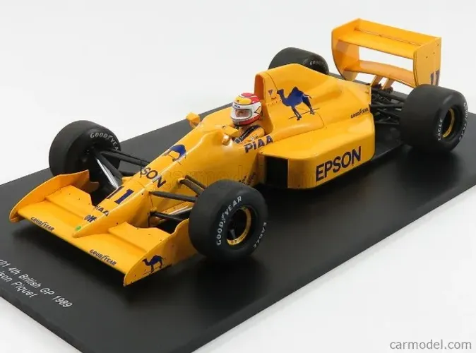 Lotus 101 Inglaterra 1989 Nelson Piquet 1/18 Spark
