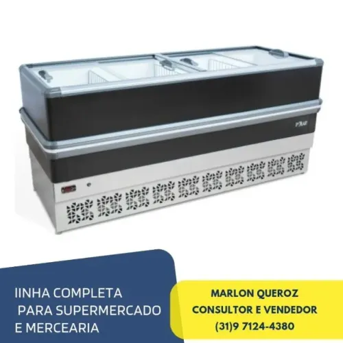 Ilha de Congelados 2M Preta Polar