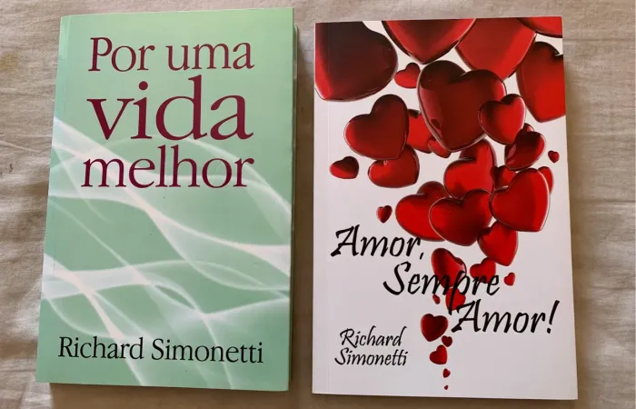 2 livros do Richard Simonetti - novos