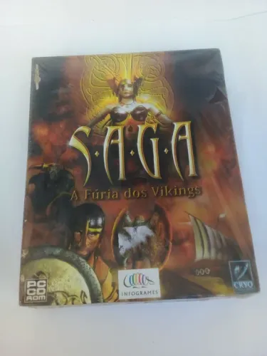 Big box para PC novo e lacrado Saga A Fúria dos Vikings
