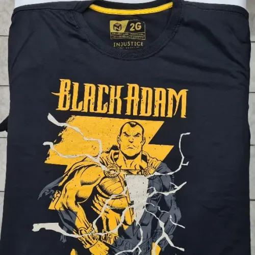 Camiseta / Camisa Adão Negro "Injustice God's Amoung Us" - Nerd ao Cubo