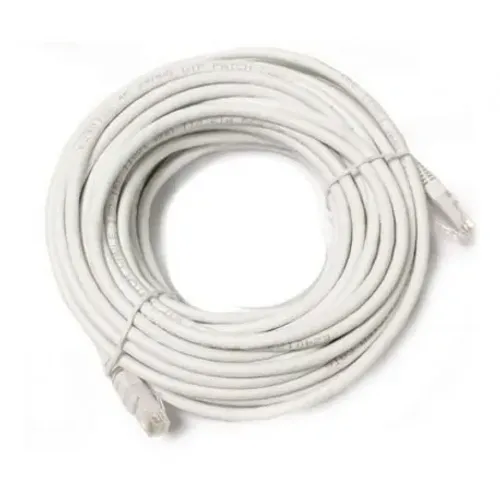 Cabo de rede CAT.6 10 metros PC-ETH6U100WH branco Patch Cord - Plus Cable -  Loja Coimbra 