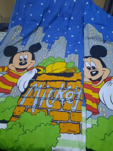 Cortina de trilho kasten mickey infantil