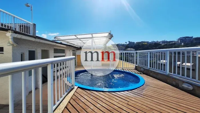 Cobertura Duplex com 262,00 m², piscina privativa Jardim Guanabara, Ilha do Governador