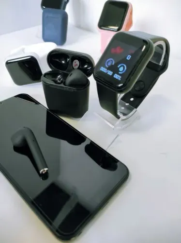 SUPERPROMOÇÃO IMPERDÍVEL/O SMARTWATCH +O FONE DO MOMENTO SÓ 90$