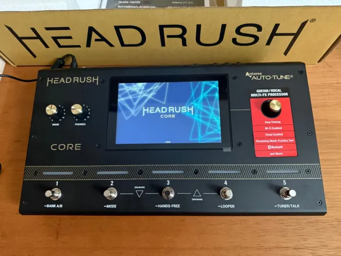 Pedaleira Headrush Core - nova!