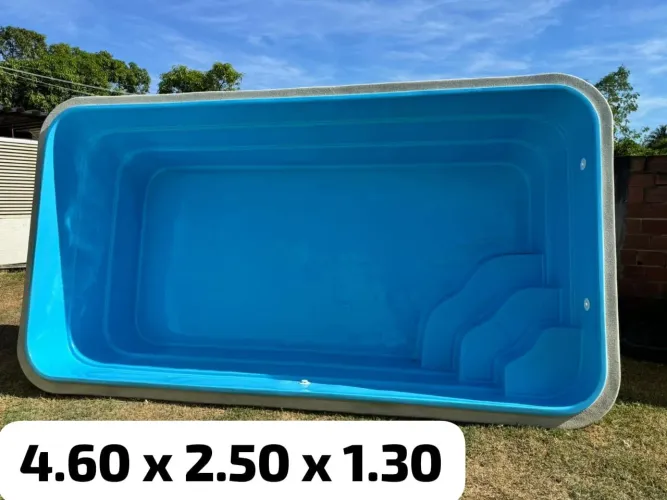 Piscinas de fibra
