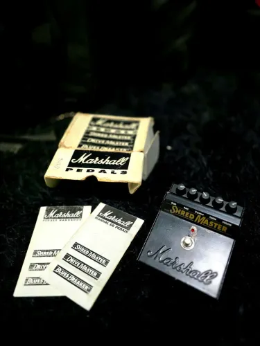 Pedal Marshall Shred Master Made In Inglaterra /ñ Gibson epiphone prs fender ibanez vox