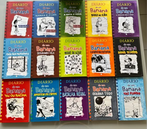 Coleção Diário de um Banana - 10 Volumes