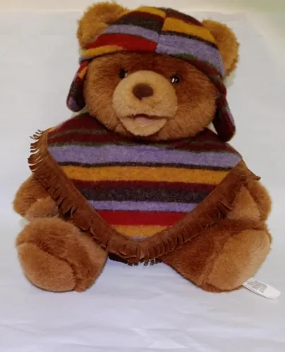 Pelúcia Urso Asteca Importado