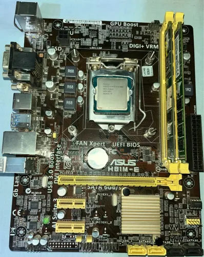 Placa-Mãe ASUS H81M-E - LGA 1150