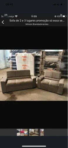 Sofá 2 e 3 lugares em promoção