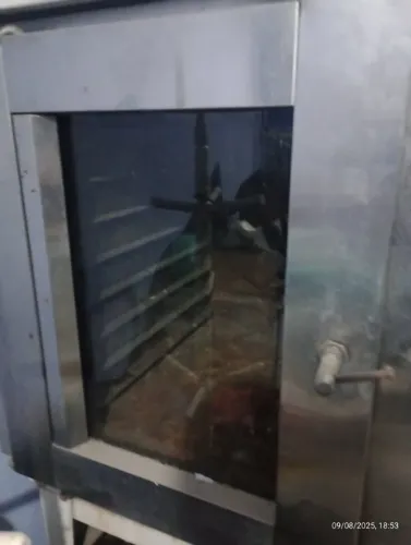 Forno padaria 8 telas Tedesco a gaz 
