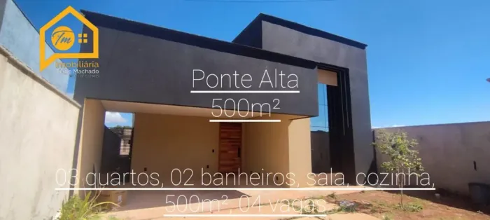 Excelente casa na Ponte Alta Norte