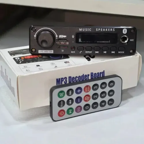 Placa Decodificadora 50W Usb Mp3 Sd Bluetooth Karaokê