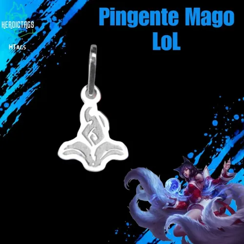 Pingente Classe Mago - League Of Legends 