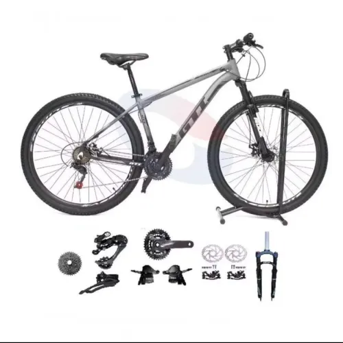 Bicicleta ROMA GTI ARO 29 CINZA GRAFITE 
