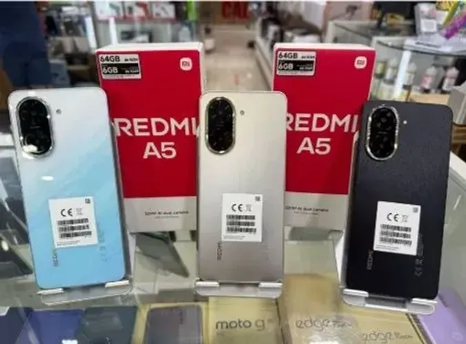 Redmi A5 128GB 04RAM Novo Garantia Capa Pelicula Entregamos Gratis 