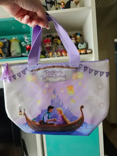 Bolsinha tipo Lancheira Disney Tokyo Sea Rapunzel