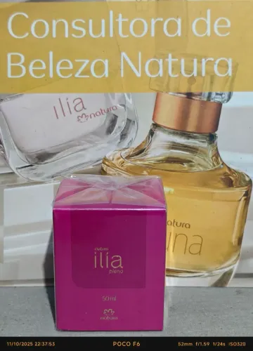 Deo Parfum Feminino Natura Ília Plena