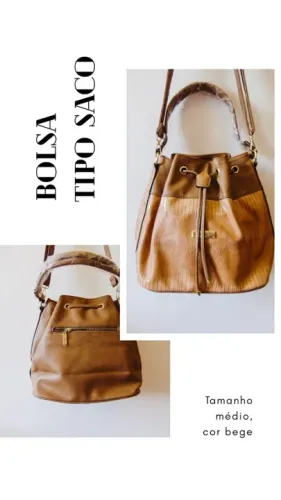 Bolsa tipo saco