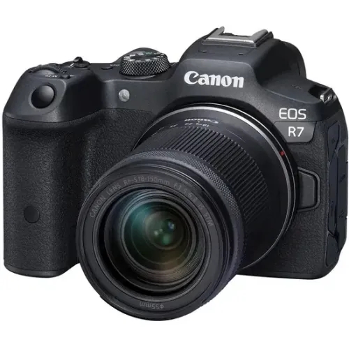 Câmera Digital Canon EOS R7 32.5MP 3.0" Lente RF-S 18-150MM IS STM - Nova na caixa 