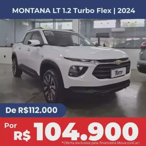 Chevrolet Montana LT 1.2 Turbo Flex 12V 4P Mec. 2024