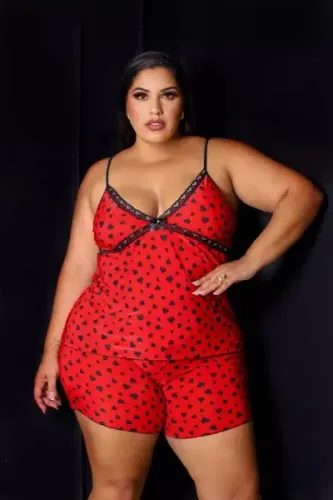 baby doll plus size de liganete 23,00 no atacado