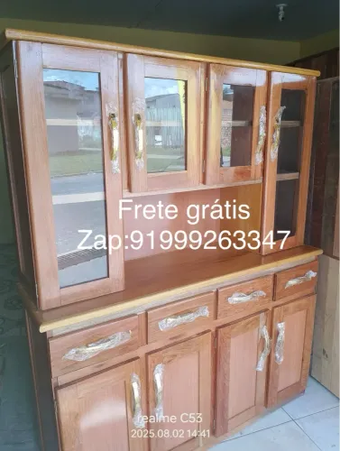 Armário de cozinha em madeira com frete grátis
