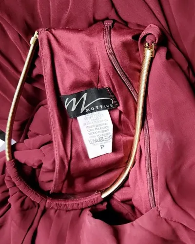 Vestido Marsala