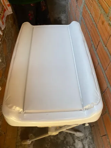 Banheira com trocador 