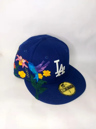Boné Los Angeles Dodgers azul - New era - 59fifty - Baseball - Mlb - Blooming 