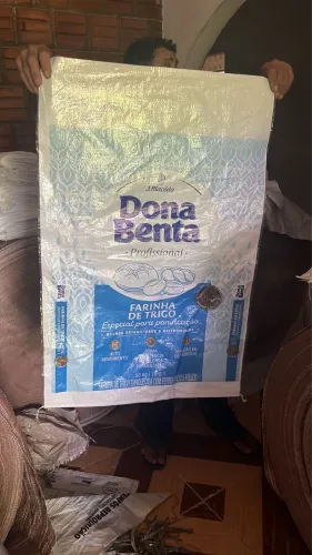 SACOS PARA ENTULHO AREIA BRITA DE 50KG e 25KG ALINHAGEM NYLON RÁFIA