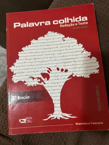 Livro Palavra Colhida - Redação e Texto - 2ª Edição