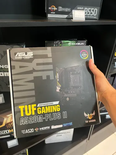 ? Placa-Mãe AMD TUF GAMING - A520 Plus II