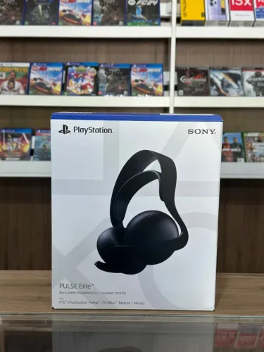 Headset Sem Fio Pulse Elite PS5 (Preto) - Até 12x sem juros, Loja Física