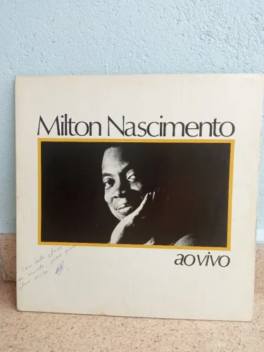 Disco de vinil Música Popular Brasileira, MPB , Milton Nascimento, " Ao Vivo"