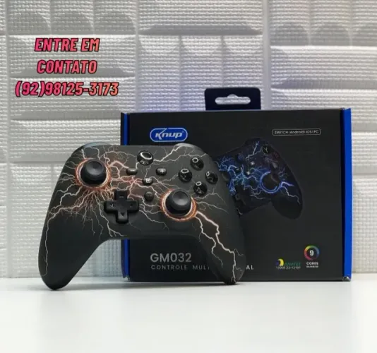 Controle Sem Fio 5em1 Modelo GM032 