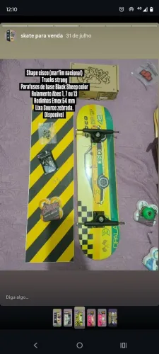 Skate completo profissional