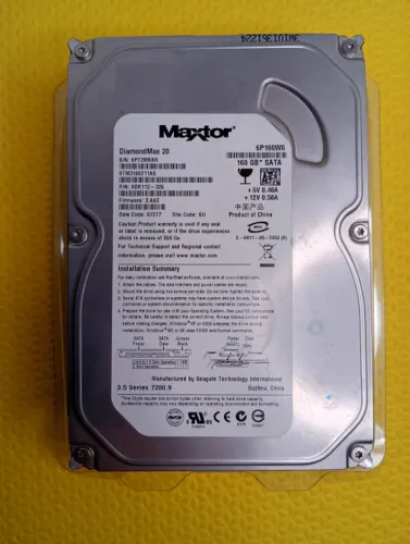 Hd Sata 160 Gb Maxtor