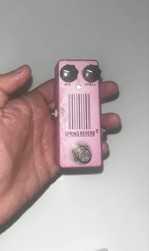 Pedal Spring Reverb - Simulador de Reverb de Mola