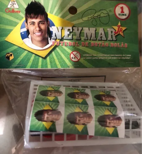 Jogo de Botão do Neymar - Futebol de Bolão
